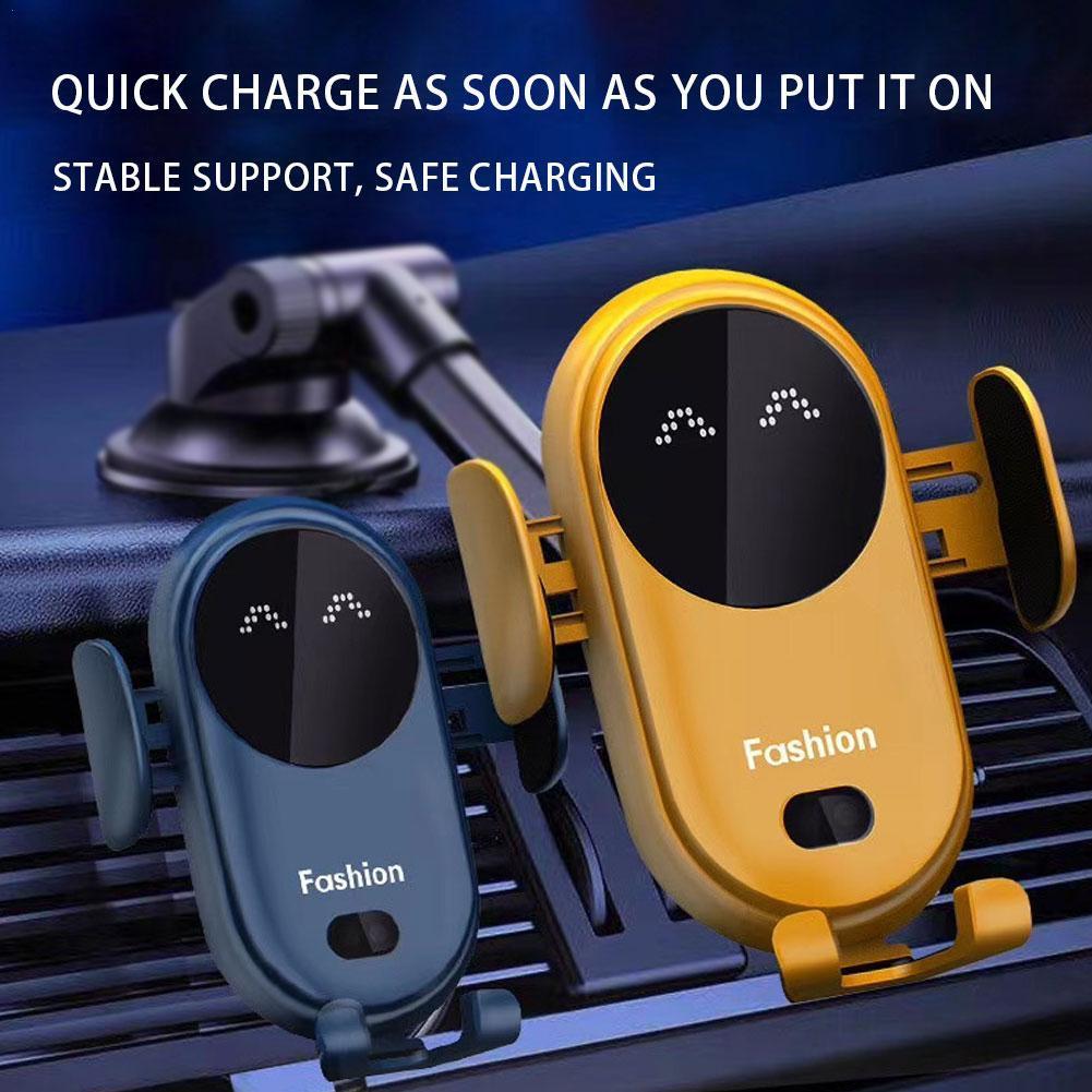 PRIMPVISION™ Wireless Charger Car Mount, Infrared Smart Sensor