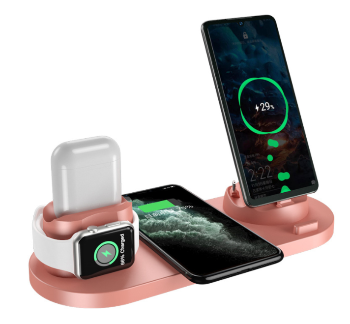 PRIMPVISION™ 6 in 1 Wireless Fast Charging Dock Station