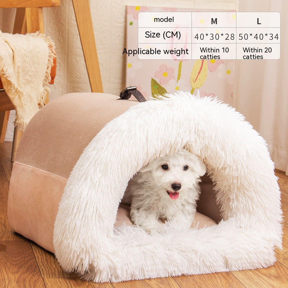PRIMPVISION™ Winter Bed Nest For Pets