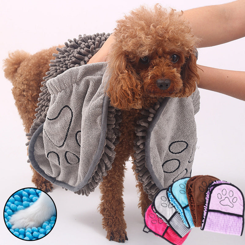 PRIMPVISION™ Microfiber Pet Towel Quick-Drying
