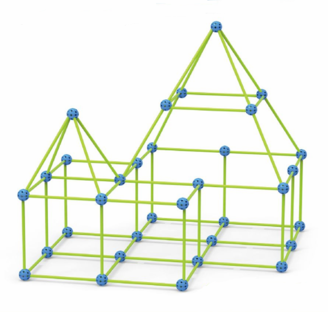 PRIMPVISION™ Fort Building Set