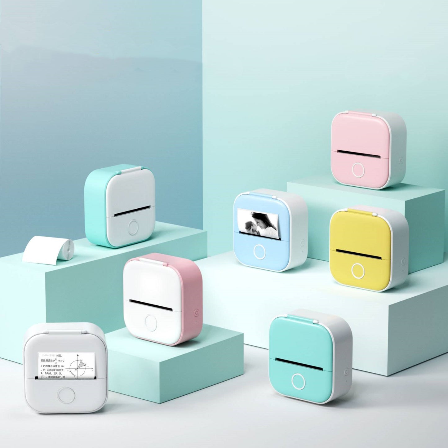 PRIMPVISION™ Mini Pocket Portable Printer