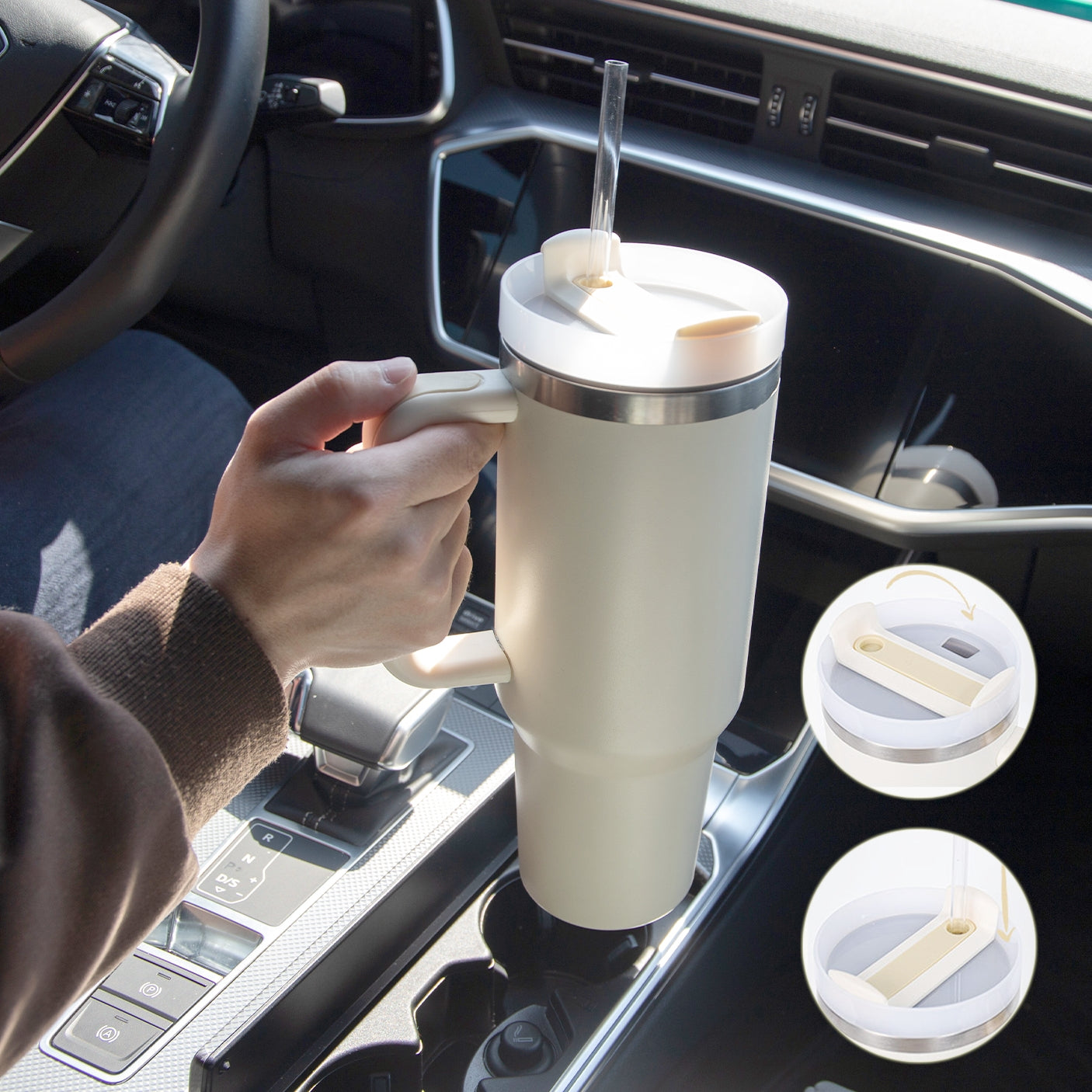 PRIMPVISION™ Stainless Steel Thermal Mug 40oz